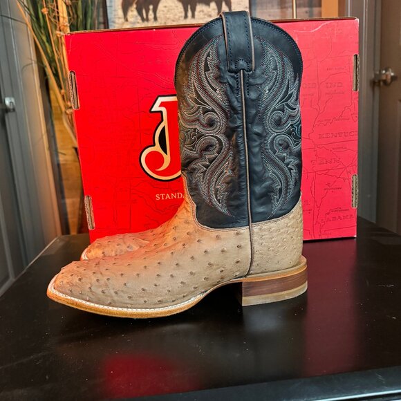 Justin 11” Men’s Mosely (style J124)wide square toe boot - Picture 3 of 7